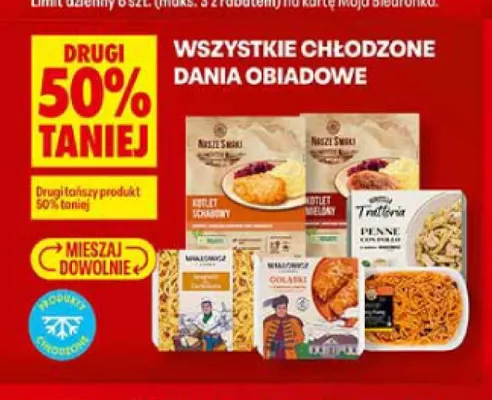 Chłodzone dania obiadowe promocja w Biedronka
