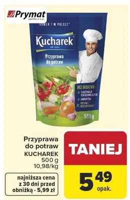 Przyprawa do potraw promocja w Carrefour