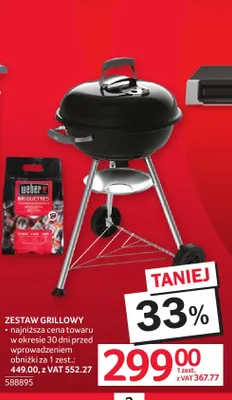 Zestaw grillowy Weber promocja w Selgros