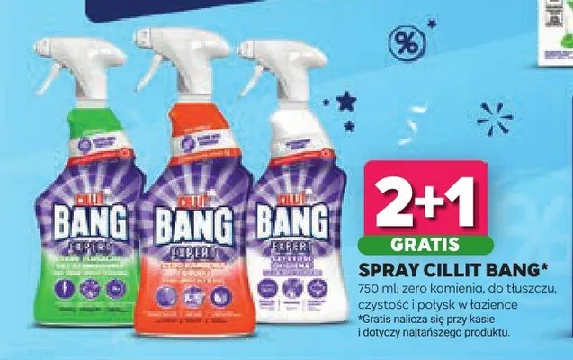 Spray do czyszczenia Cillit Bang Zero Kamienia promocja w Stokrotka