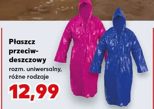 Płaszcz przeciwdeszczowy uniwersalny  promocja w Kaufland