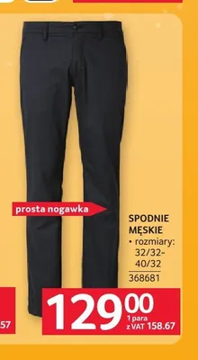 Spodnie męskie promocja w Selgros