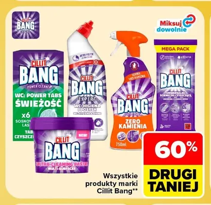 Produkty marki Cillit Bang promocja w Carrefour