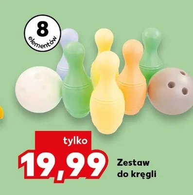 Zestaw do kręgli promocja w Kaufland