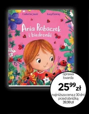 Książka Ania Robaczek i biedronki promocja w Empik