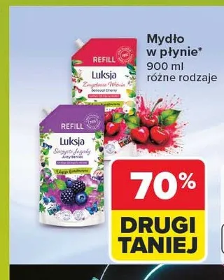 Mydło w płynie Luksja Cotton & Provitamin B5 zapas promocja w Carrefour Market