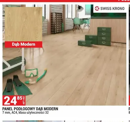 Panel podłogowy Dąb Modern Swiss Krono promocja w Merkury Market