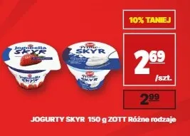 Jogurt Skyr Zott promocja w API Market