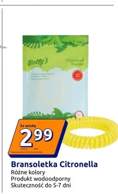 Bransoletka Citronella Betty's promocja w Action