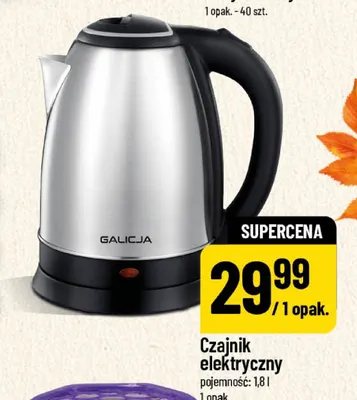 Czajnik elektryczny 1,8 l Galicja promocja w POLOmarket