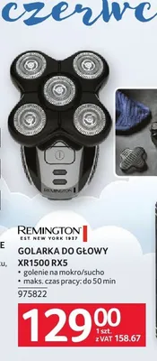 Golarka do głowy Remington XR1500 RX5 promocja w Selgros