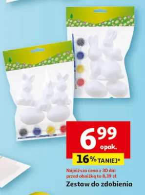 Zestaw do zdobienia promocja w Auchan