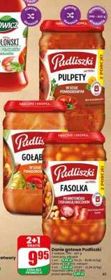 Danie gotowe Pulpety w sosie pomidorowym Pudliszki promocja w Dino