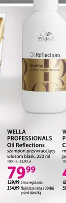 Szampon przywracający włosom blask Wella Professionals Oil Reflections promocja w Hebe