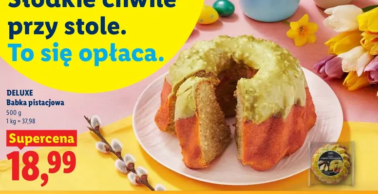 Babka pistacjowa promocja w Lidl