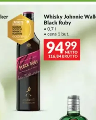 Whisky Johnnie Walker Black Ruby promocja w Makro