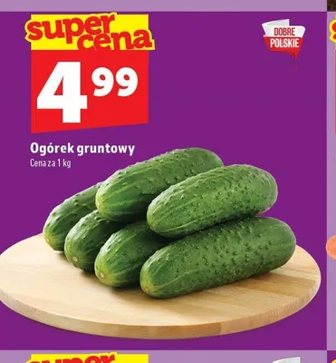 Ogórek gruntowy promocja w TOPAZ