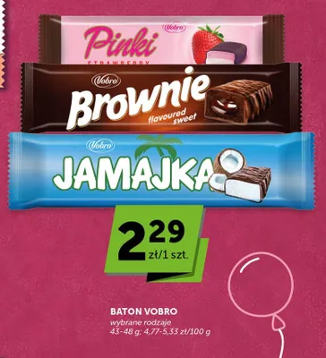 Baton Vobro Jamajka promocja w Euro Sklep