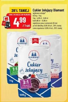 Cukier żelujący 1:1 Diamant promocja w POLOmarket