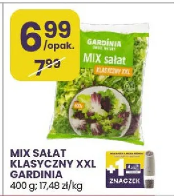 Mix sałat klasyczny XXL Gardinia promocja w Stokrotka