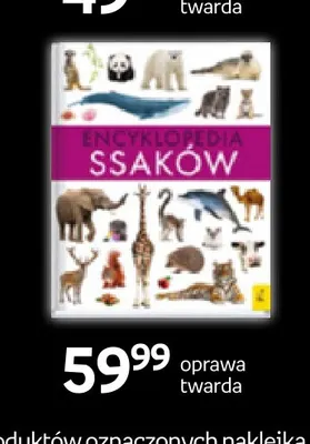 Książka Encyklopedia ssaków oprawa twarda Wilga promocja w Empik