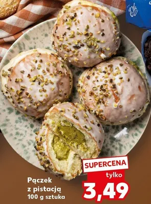Pączek z pistacją promocja w Kaufland