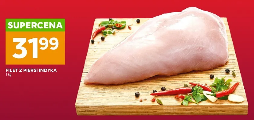 Filet z piersi indyka promocja w Stokrotka