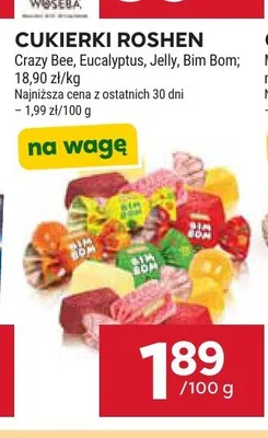 Cukierki Roshen Bim Bom na wagę promocja w Stokrotka