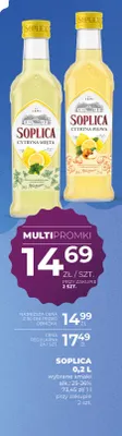 Likier Soplica Cytryna-Mięta promocja w Duży Ben