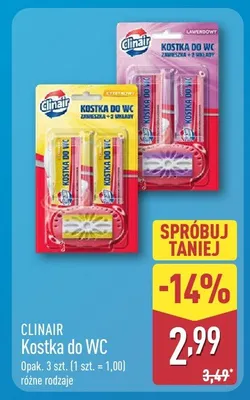 Kostka do WC promocja w Aldi
