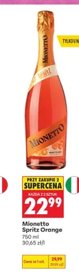 Mionetto Spritz Orange promocja w Biedronka