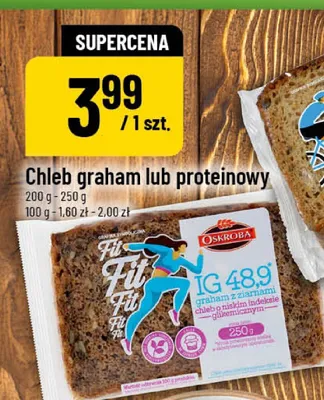 Chleb graham lub proteinowy promocja w POLOmarket