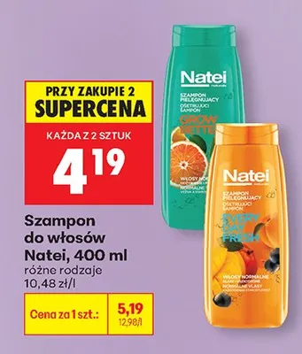 Szampon do włosów promocja w Biedronka