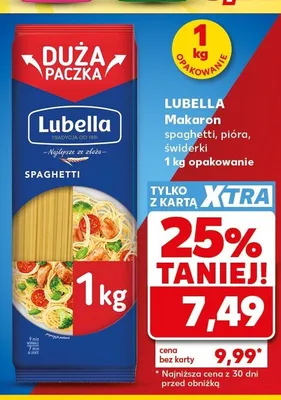 Makaron Lubella promocja w Kaufland