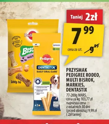 Przysmak Pedigree Markies promocja w Arhelan