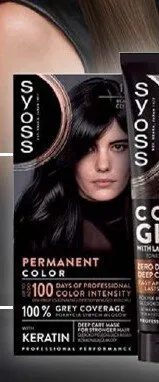 Farba do włosów Syoss Permanent Color promocja w Hebe