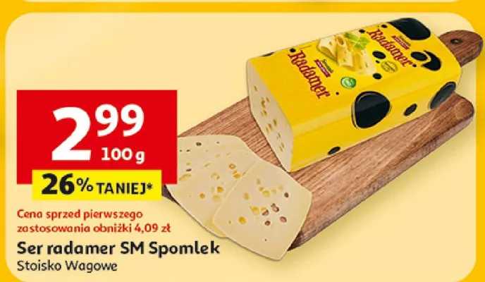 Ser radamer promocja w Auchan