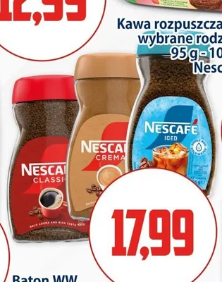 Kawa rozpuszczalna Nescafe Crema promocja w Kupiec