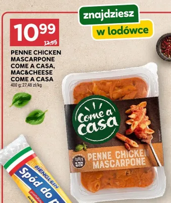 Danie gotowe Penne Chicken Mascarpone Come a Casa promocja w Stokrotka