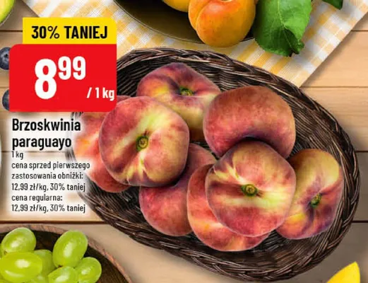 Brzoskwinia paraguayo promocja w POLOmarket