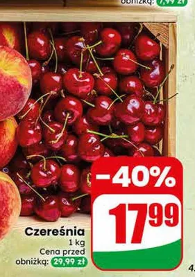 Czereśnia promocja w Dino