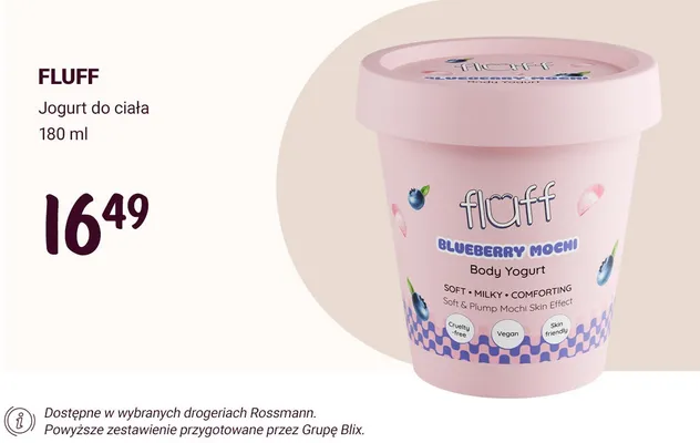 Jogurt do ciała promocja w Rossmann