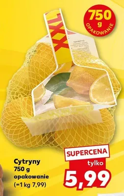 Cytryny Ryneczek lidla promocja w Kaufland