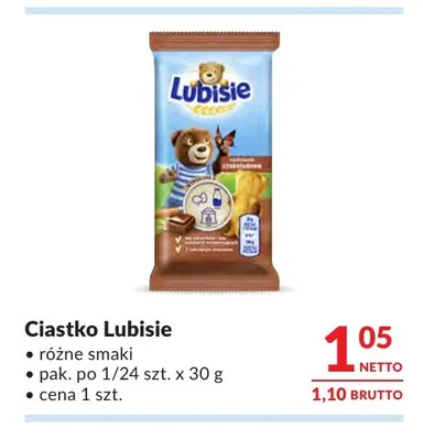 Ciastko Lubisie promocja w Makro