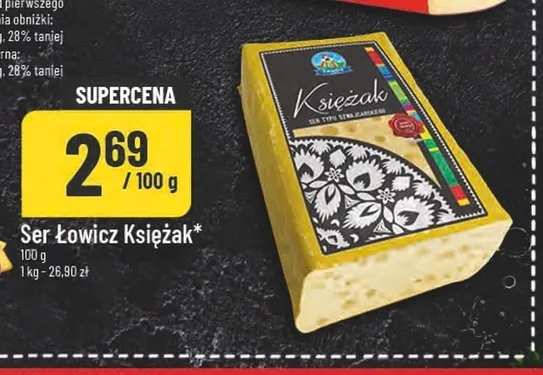 Ser Łowicz Księżak promocja w POLOmarket