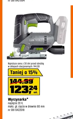 Wyrzynarka Lux-Tools promocja w OBI