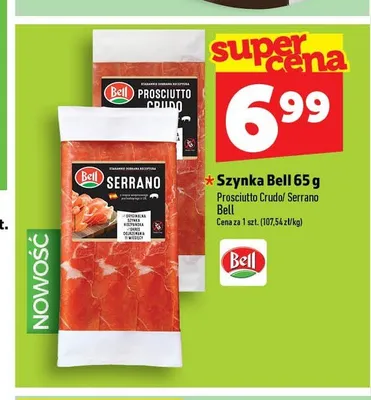 Szynka Serrano Bell promocja w TOPAZ