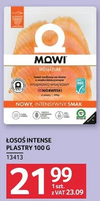 Łosoś Intense plastry promocja w Selgros