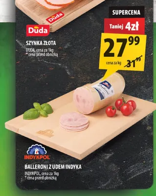 Balleroni z udem indyka Indykpol promocja w Arhelan