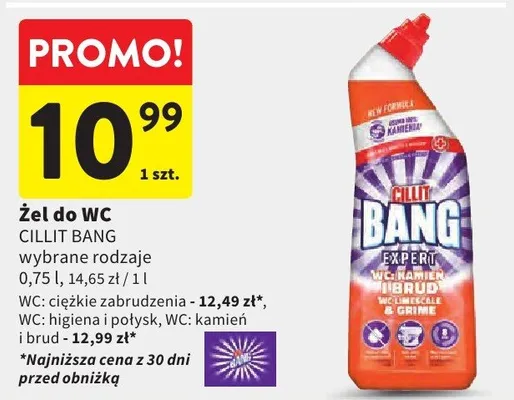 Żel do WC promocja w Intermarche